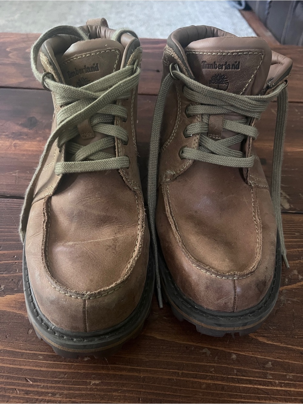 Timberland Brown Leather Lace-Up Men's Hiking Boots